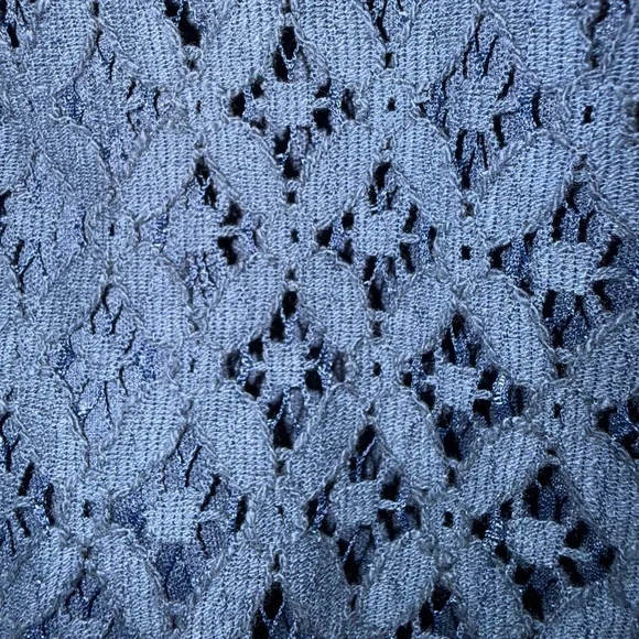 Accidentally in Love Navy Blue Sleeveless Romper Size 9 - Picture 3 of 6